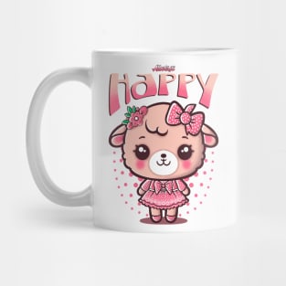 Happy Baby Sheep Mug